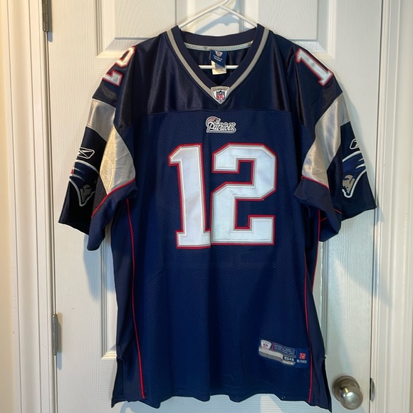 Tom Brady Patriots NFL Reebok Onfield football jersey - Picture 1 of 7